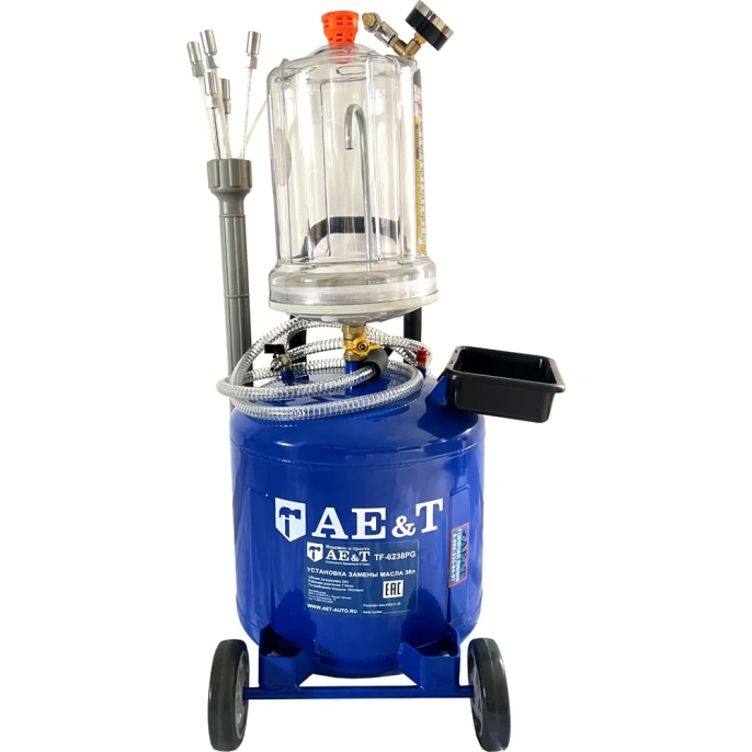 Установка замены масла AE&T 38 л, щупы+предкамера TF-6238PG
