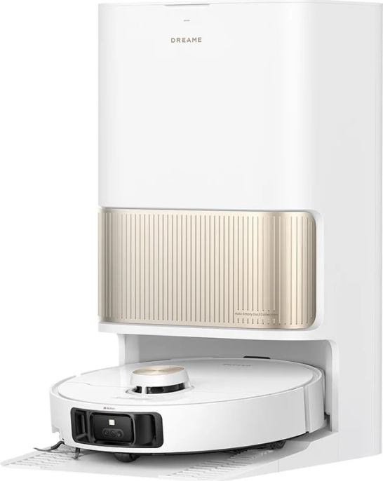 Робот-пылесос Dreame Robot Vacuum L40s Pro Ultra White RLL74CE RU сухая и влажная уборка, мощность всасывания 19000 Па, система HyperStream с двумя щетками для предотвращения
