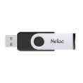 Флеш Диск Netac 16GB U505 NT03U505N-016G-30BK USB3.0 черный/серебристый