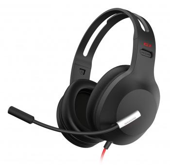 Гарнитура игровая Edifier G1SE,  для компьютера и игровых консолей, накладные,  проводные, черный