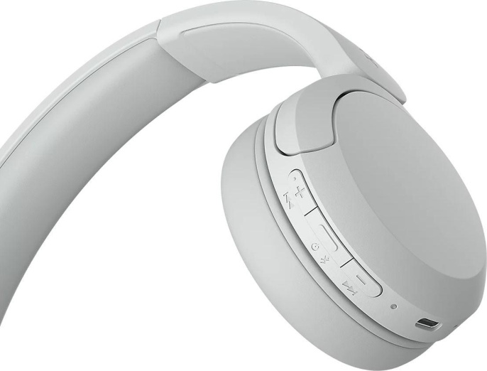 Беспроводные полноразмерные наушники SONY WH-CH520, белый