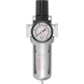 Фильтр влагоотделитель c индикатором давления 1/2" для пневмосистемы ROCKFORCE RF-AFR804 47076 (RF-AFR804(47076))