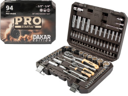 Набор головок и бит 94пр. 1/4",1/2" PRO STARTUL DAKAR PRO-094DK