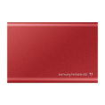 Внешний SSD диск 2.5" Samsung T7 External 1Tb 1024GB RED USB 3.2 MU-PC1T0R/WW 1year