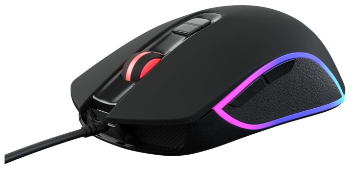 Мышь проводная GMNG 730GM, игровая, оптическая, USB, 12000dpi, черный [1520852]