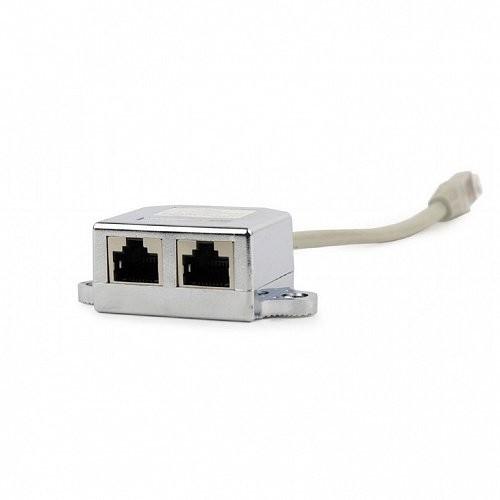 Cablexpert NCA-SP-02 Разветвитель NCA-SP-02 FTP 1 порт RJ45 T568A/T568B - 2 порта RJ45 10/100 BASE-T