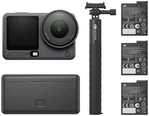 Экшн-камера DJI Osmo Action 6 Adventure Combo OA6J02