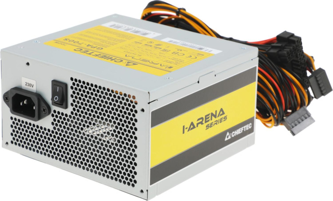 Блок питания CHIEFTEC iArena GPA-700S, 700Вт, 120мм, серый