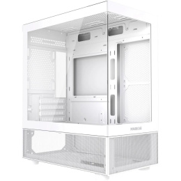 Powercase Vision Micro M2, Tempered Glass, белый, mATX CVMWM2-L0