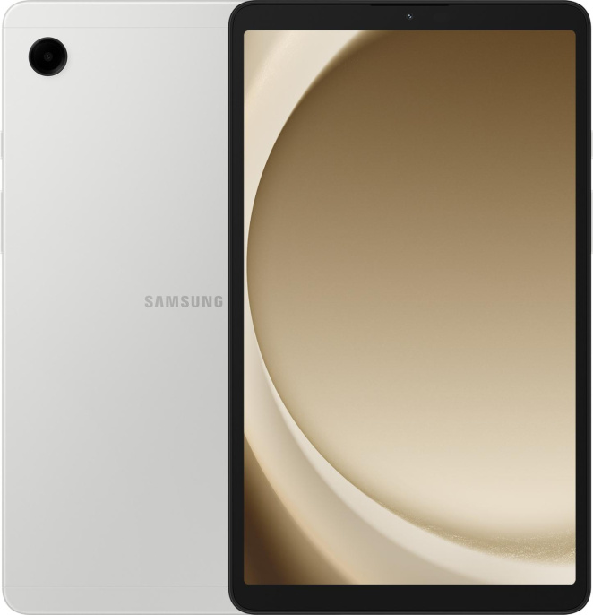 Планшет Samsung Galaxy Tab A9 SM-X110 G99 2.2 8C RAM8Gb ROM128Gb 8.7" LCD 1340x800 Android 13 серебристый 8Mpix 2Mpix BT WiFi microSD 1Tb 5100mAh 7hr