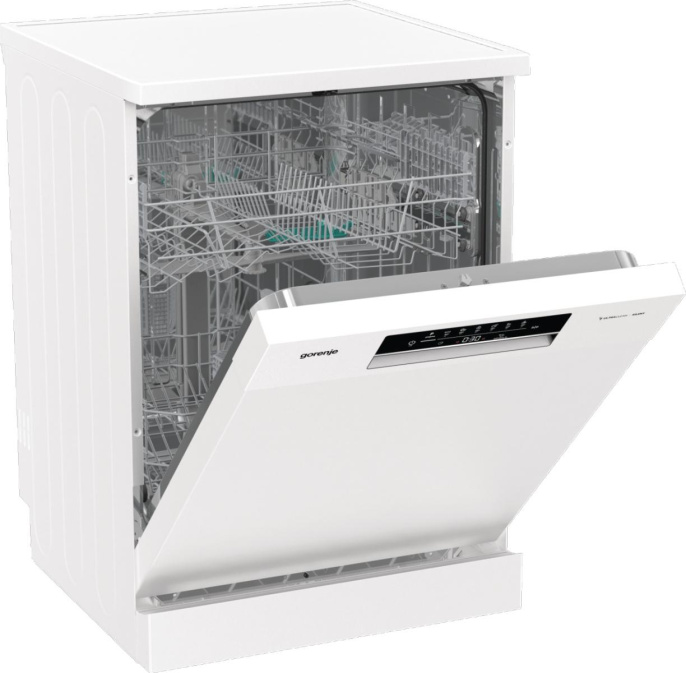 Посудомоечная машина Gorenje GS642E90W 2 корзины , полноразмерная, напольная, 59.9см, загрузка 13 комплектов, белая