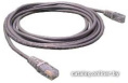 Патч-корд Lanmaster TWT-45-45-3.0-GY UTP RJ-45 вил.-вилка RJ-45 кат.5E 3м серый ПВХ (уп.:1шт)