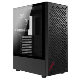 Корпус ATX Без БП ADATA XPG VALOR AIR Black VALORAIRMT-BKCWW Tempered Glass, 2x USB 3.0, 4x140mm FAN, HD Audio+Mic, VGA MAX 305mm, CPU MAX 166mm, пылевые фильтры Black