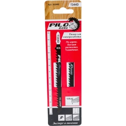 Пилки T344D 2 шт; 6 TPI; 132x110 мм; h 8-100 мм по дереву и пластику Pilorama 553440