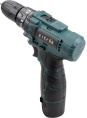 Дрель-шуруповерт ZITREK Green 12V Max, 2Ач,  с двумя аккумуляторами [085-1016]
