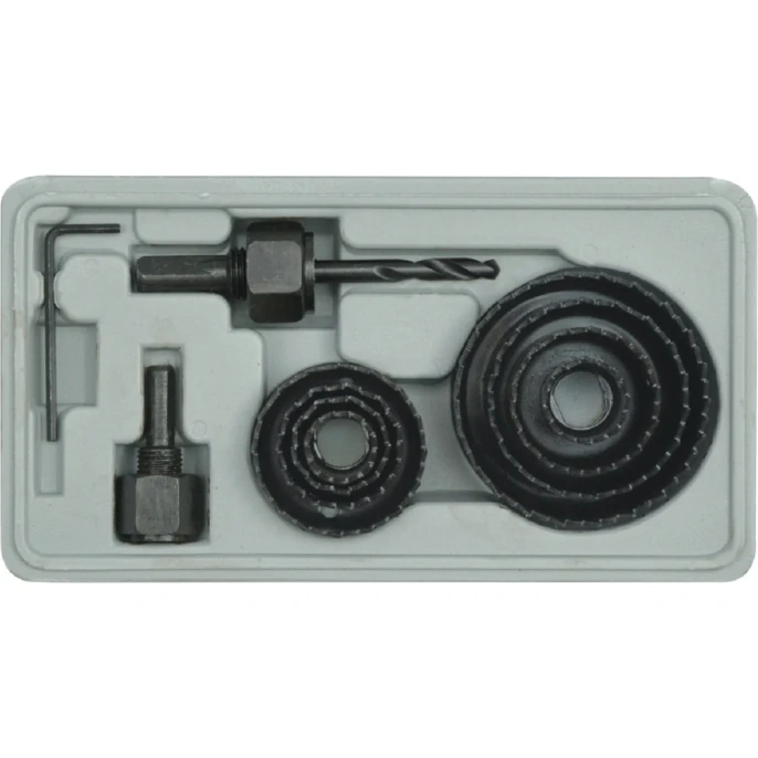 Пилы кольцевые по дереву 11 шт, 19-64 мм VOREL 22570