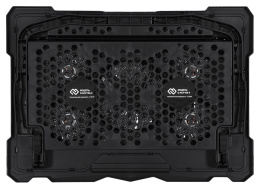 Подставка для ноутбука Digma D-NCP180-5, 18", 415х295х25 мм, 2хUSB, вентиляторы 5 х 79/150 мм, 850г, черный