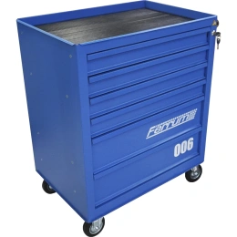 Тележка инструментальная FERRUM с 6 ящиками, синий 02.006L-5015