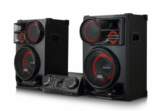 Минисистема LG CL98-FS черный 3500Вт CD CDRW FM USB BT (CL98P+NL98)
