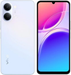 Смартфон Vivo Y05 4GB/128GB Черный V2556 6.74" 1600x720 px 120 Hz, на базе Android 16, 4GB RAM, 128GB ROM, rear: 8 MP Camera, f/2.0, Front