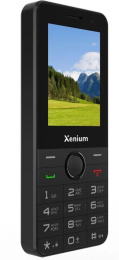 Мобильный телефон Xenium 900 X черный моноблок 3G 4G 1Sim 2.4" 240x320 Spreadtrum ThreadX RTOS 0.3Mpix GPS GSM900/1800 GSM1900 MP3 FM A-GPS microSD max32Gb