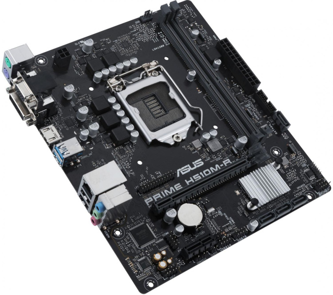 Материнская плата ASUS PRIME H510M-R-SI, Socket LGA 1200, Intel H510, mATX, Ret White Box