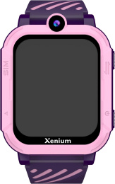 Смарт-часы Xenium W600 1.83" AMOLED корп.розовый рем.фиолетовый CTW600PK/00