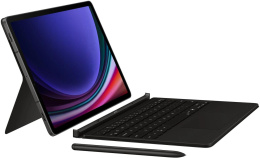 Чехол-клавиатура Samsung для Samsung Galaxy Tab S9/S9 FE/S10 FE/S10 Lite Book Cover Keyboard поликарбонат/полиуретан черный EF-DX725UBRGRU