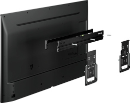 Кронштейн для телевизора Hyundai SL-X3 черный 32"-65" макс.75кг настенный фиксированный (HMS65XF075BK24)