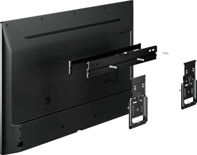 Кронштейн для телевизора Hyundai SL-X3 черный 32"-65" макс.75кг настенный фиксированный (HMS65XF075BK24)