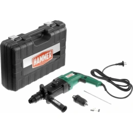 Перфоратор Hammer (13180) 850 вт sds+ 26мм 0-1245 об/мин 2.8дж, 3 режима, кейс PRT850CE