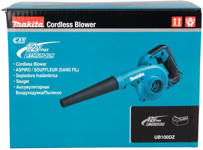 Воздуходувка Makita UB100DZ пит.:от аккум. синий