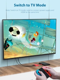 CABLETIME Док-станция Switch CB40R CT-SHUB31-PR для Nintendo Switch OLED 3 в 1 USB C HUB Red