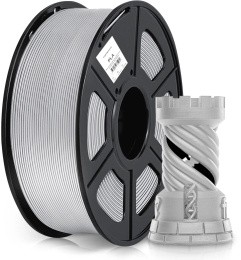 Пластик Cactus CS-3D-PLA-1KG-SILVER PLA/ 1.75мм/ 1кг/ 326м/ серебристый