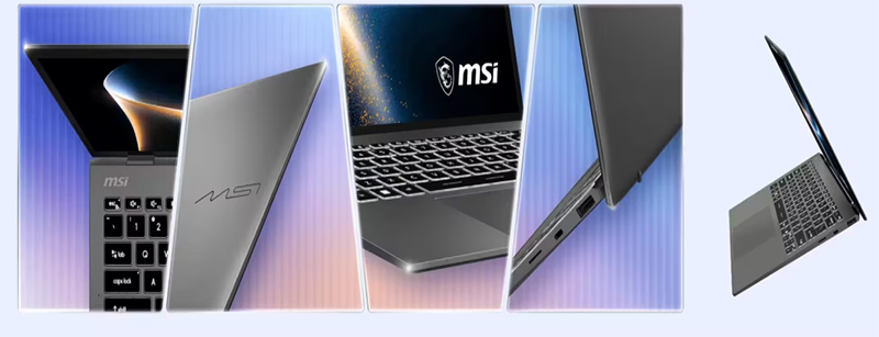 В России стартовали продажи новых ультрабуков MSI Prestige с OLED-экранами