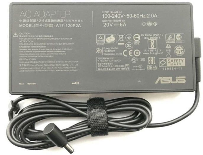 Опции брэнд Блок питания для ноутбука ASUS 120W DC Adapter 4.5x1mm 3 PIN (90XB06VN-MPW000)