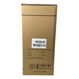 Корпус EVELK с блоком питания 120Вт/ Case Foxline EV-109-AD120 mITX, w/ ext.PSU 120W, DC-converter, w/2хUSB2.0+2хUSB3.0, 1x40mmFan, black, VESA, w/pwr cord, logo EVELK FL-109-AD120-DC-EVLK