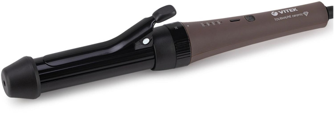 Щипцы для завивки Vitek VT-2521, коричневый