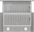 Встраиваемая вытяжка Krona KAMILLA T 500 INOX, управление кнопочное, нержавеющая сталь [ка-00007314]