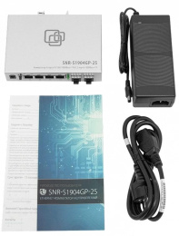 Коммутатор SNR SNR-S1904GP-2S, неуправляемый