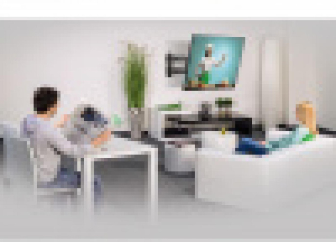 Кронштейн для телевизора HAMA H-118665, 10-48", настенный, поворот и наклон,  черный [00118665]