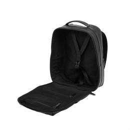 Рюкзак мужской The Bridge Ludovico 063126LZ/7R черный натур.кожа