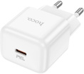 Сетевое зар./устр. Hoco N32 Glory White 30W 3A+2A+1.5A PD+QC+AFC USB Type-C универсальное белый