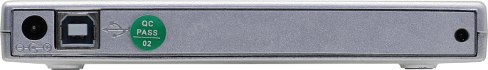 Внешний DVD-привод Gembird DVD-USB-02-SV с интерфейсом USB 2.0 пластик, серебро