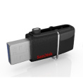 SanDisk USB Drive 32Gb Ultra Dual SDDD2-032G-GAM46 {USB3.0, Black}