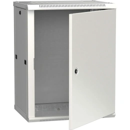 Шкаф ITK LINEA W 12U 600x450 мм дверь металл, RAL7035 LWR3-12U64-MF