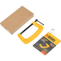 Струбцина G-образная, усиленная Denzel 150 мм 20645