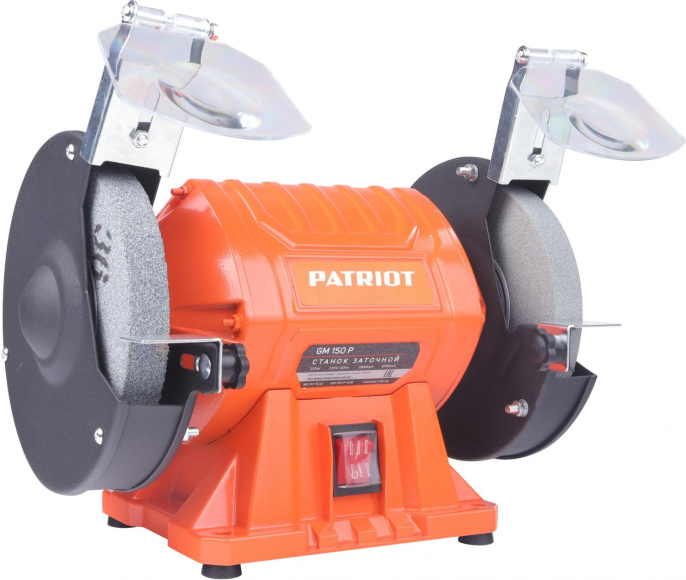 Электроточило Patriot GM 150 P Expert 375Вт 2980об/мин d 150мм t 16мм