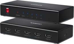 Сплиттер UGREEN CM570 90514 4K @ 60Hz HDMI 2.0 1*4 Splitter. Цвет: черный