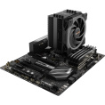 Кулер для процессора CPU Cooler be quiet! PURE ROCK 2 FX 150W, 4-pin PWM, 155mm, Al/Cu, 4x6mm, ARGB, 1x120mm, 42.6CFM, 24.4dBA, 2000RPM, S: 1700/1200/115X/2066/2011 -3 square ILM, AM5/AM4, black BK033